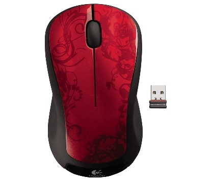 Myszka LOGITECH M310 RED TENDRILS